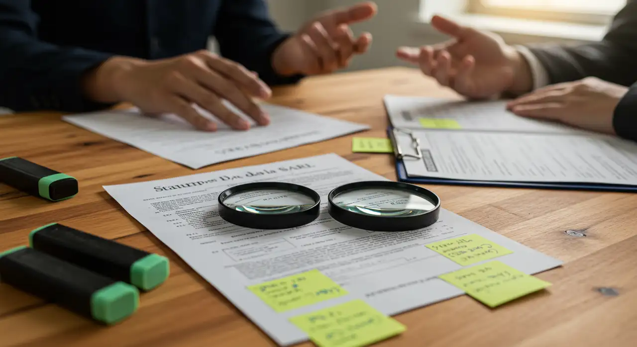 Statuts SARL : Mentions obligatoires et clauses.